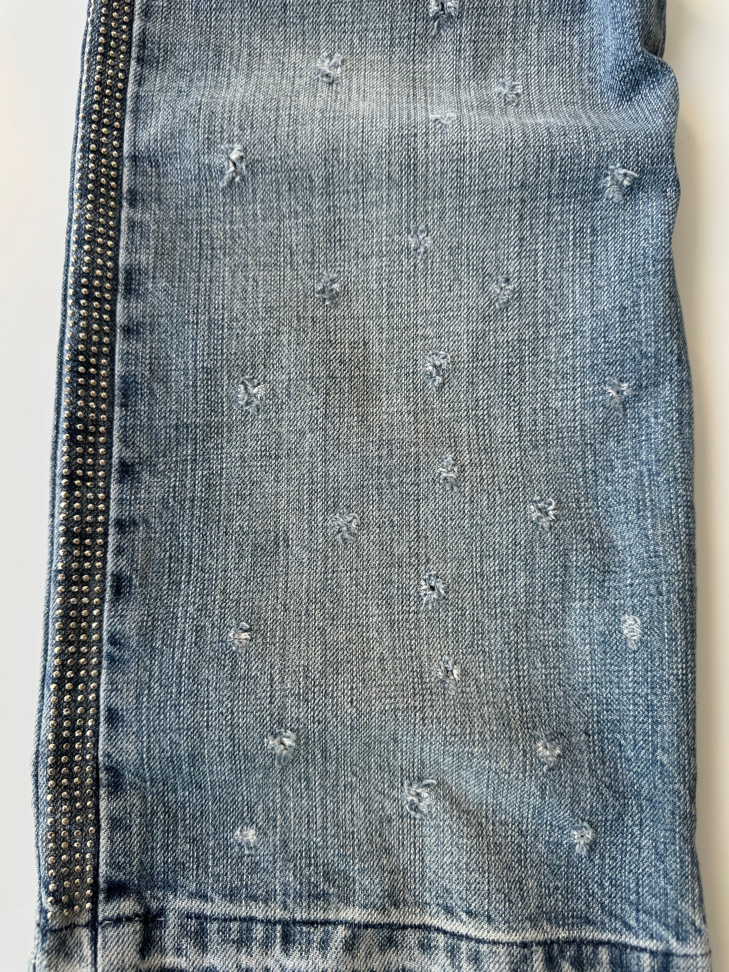 Dolce Gabbana Spring/Summer 2005 Rockstar Studs Destroy Denim Jeans
