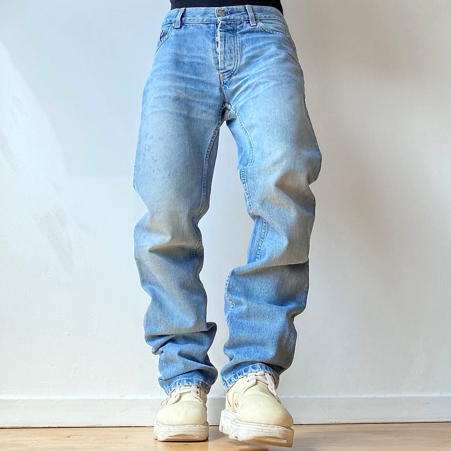 Helmut Lang 1990 Painter Denim Jeans