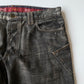 Dolce & Gabbana 2003-2004 Baggy Charcoal Denim Jeans