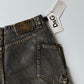 Dolce & Gabbana 2003-2004 Baggy Charcoal Denim Jeans