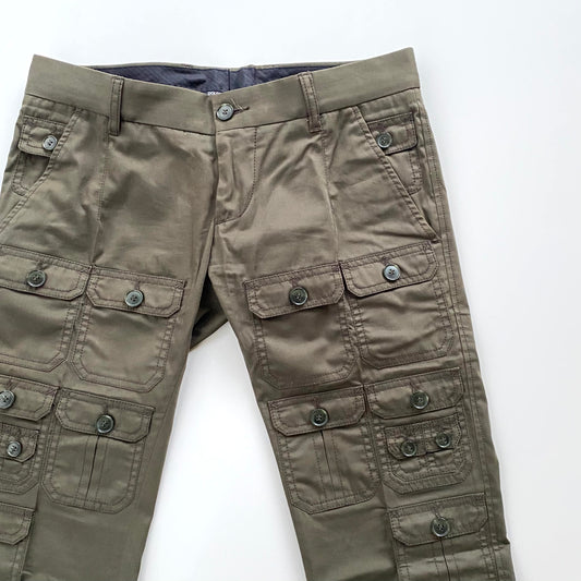 Dolce & Gabbana S/S 2008 Multipockets Cargo Trousers