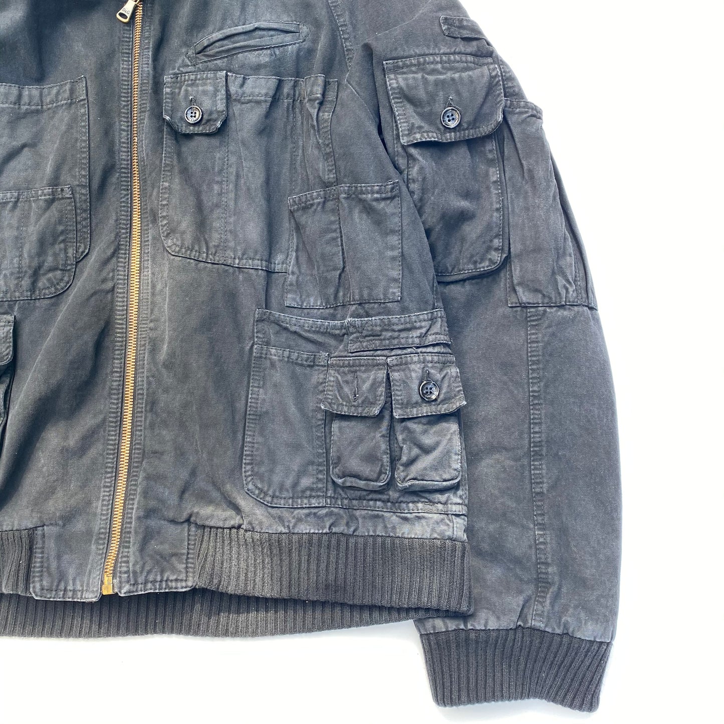 Dolce & Gabbana 2003-2004 Cargo Bomber Jacket