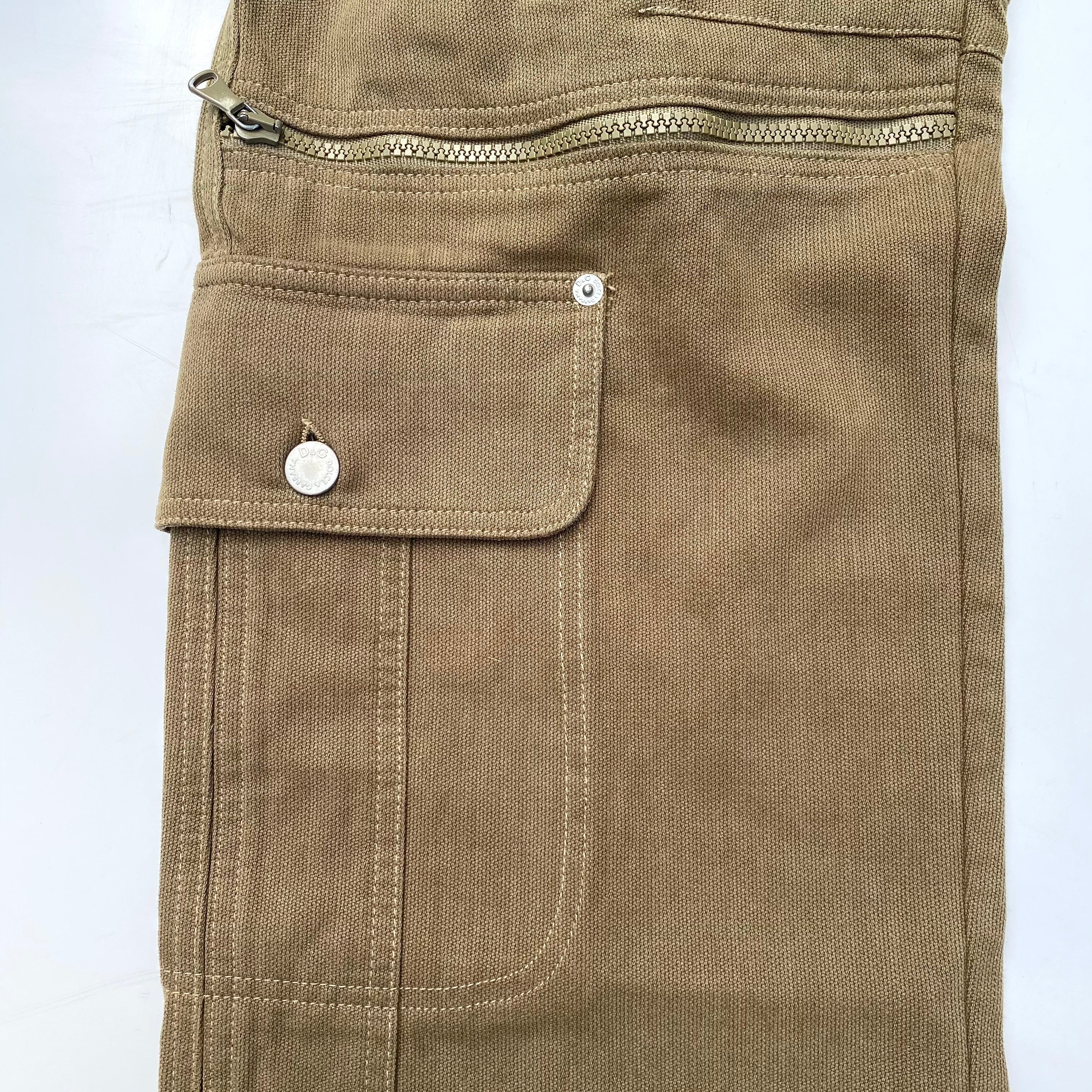 Dolce & Gabbana Archives 2000 Cargo Pants – Obsidian