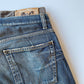 Dolce & Gabbana A/W 2003 Double-Waisted Bootcut Denim Jeans