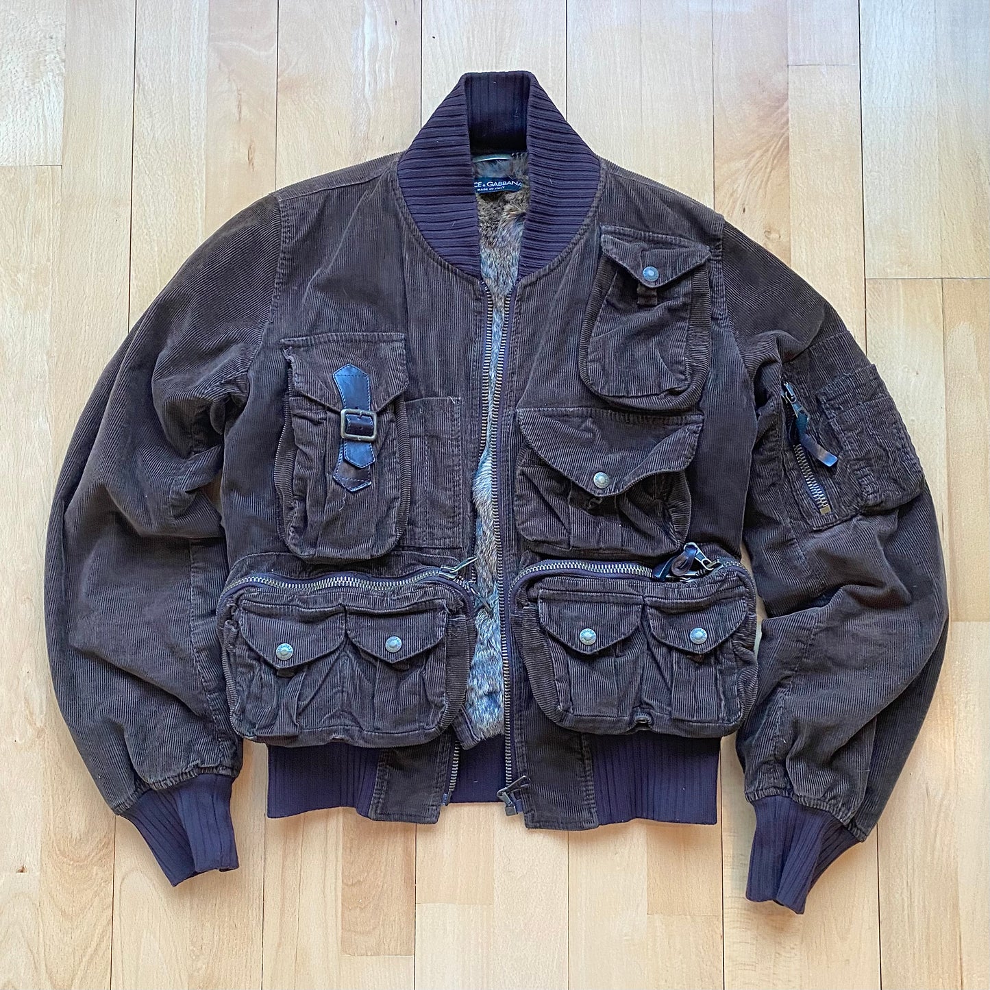 Dolce & Gabbana A/W 2002 Hunting Cargo Bomber