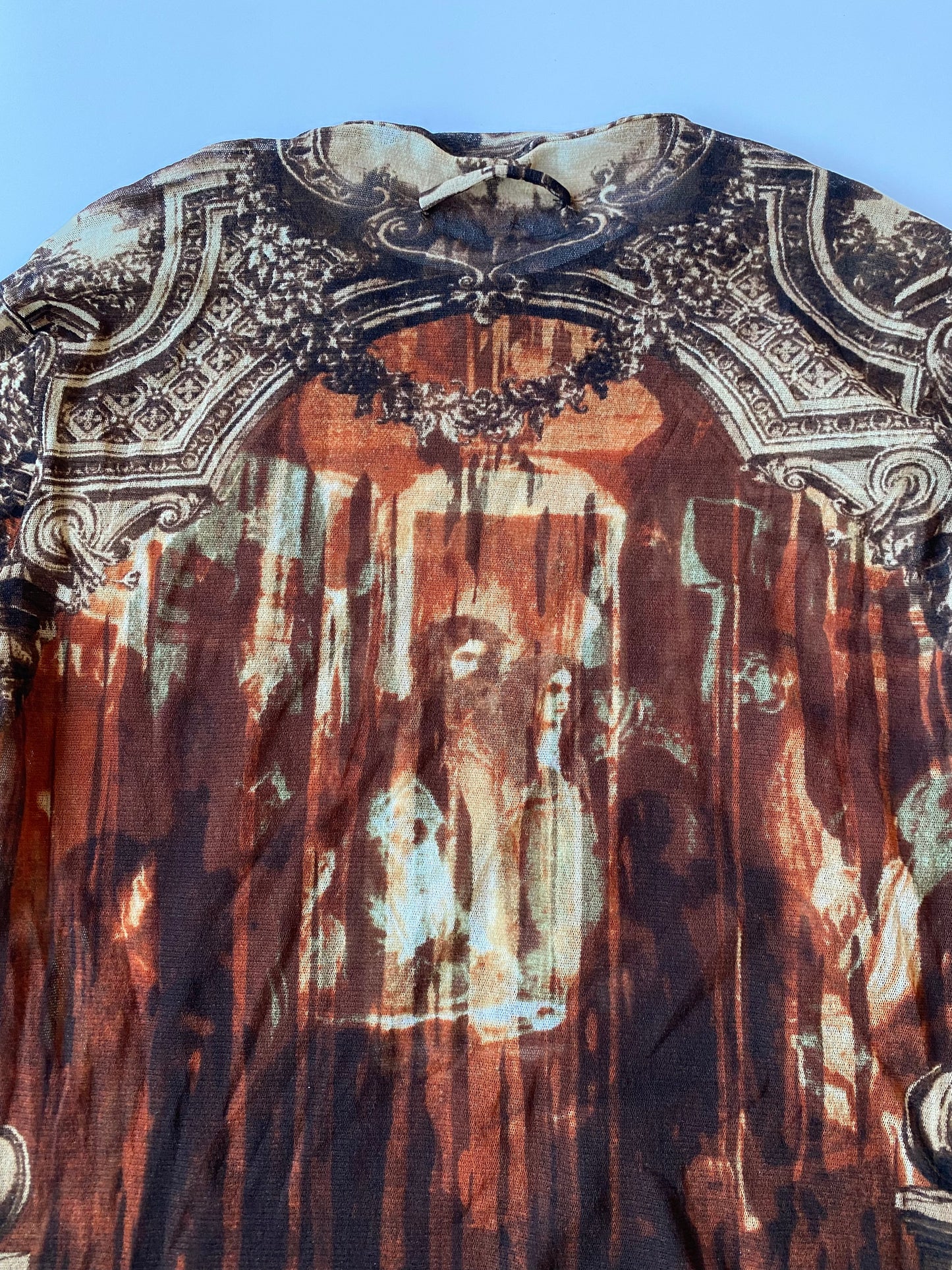 Jean Paul Gaultier A/W 1998 Cathedral Mesh Longsleeve Shirt