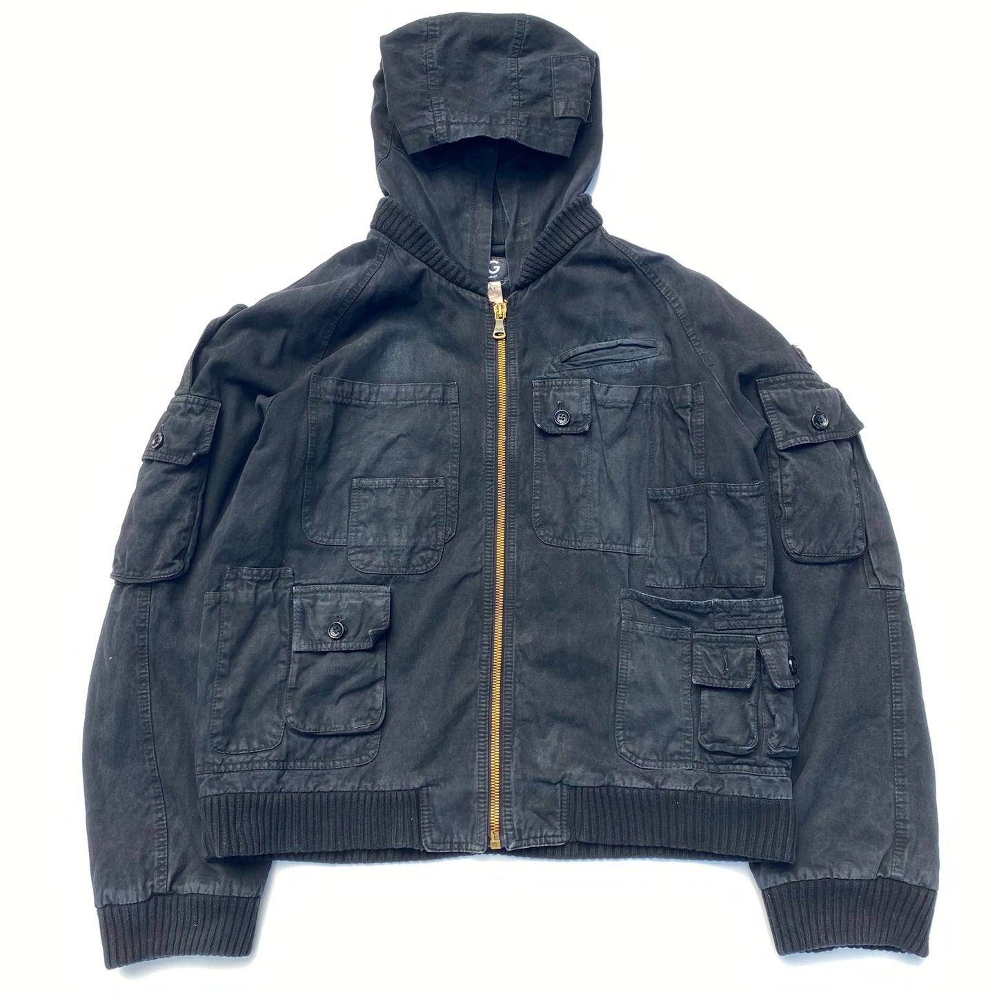 Dolce & Gabbana 2003-2004 Cargo Bomber Jacket