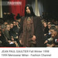 Jean Paul Gaultier Classique A/W 1998 Cross Turtleneck Mesh Top