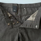 Dior Homme 2000 Dark Chocolate Cotton Denim Jeans