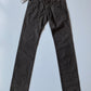 Dior Homme 2000 Dark Chocolate Cotton Denim Jeans