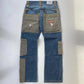 Dolce & Gabbana 2003-2004 Reconstructed Cargo Jeans