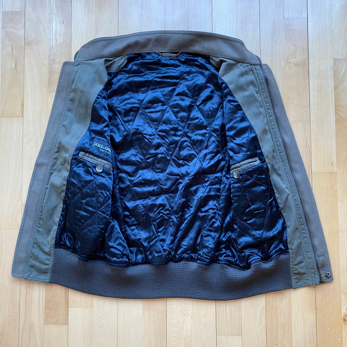 Dolce & Gabbana A/W 2003 Parachute Detachable Flight Jacket