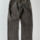 Dolce & Gabbana 2003-2004 Baggy Charcoal Denim Jeans