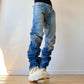 Dior Homme S/S 2007 Spider Web Denim Jeans