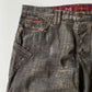 Dolce & Gabbana 2003-2004 Baggy Charcoal Denim Jeans