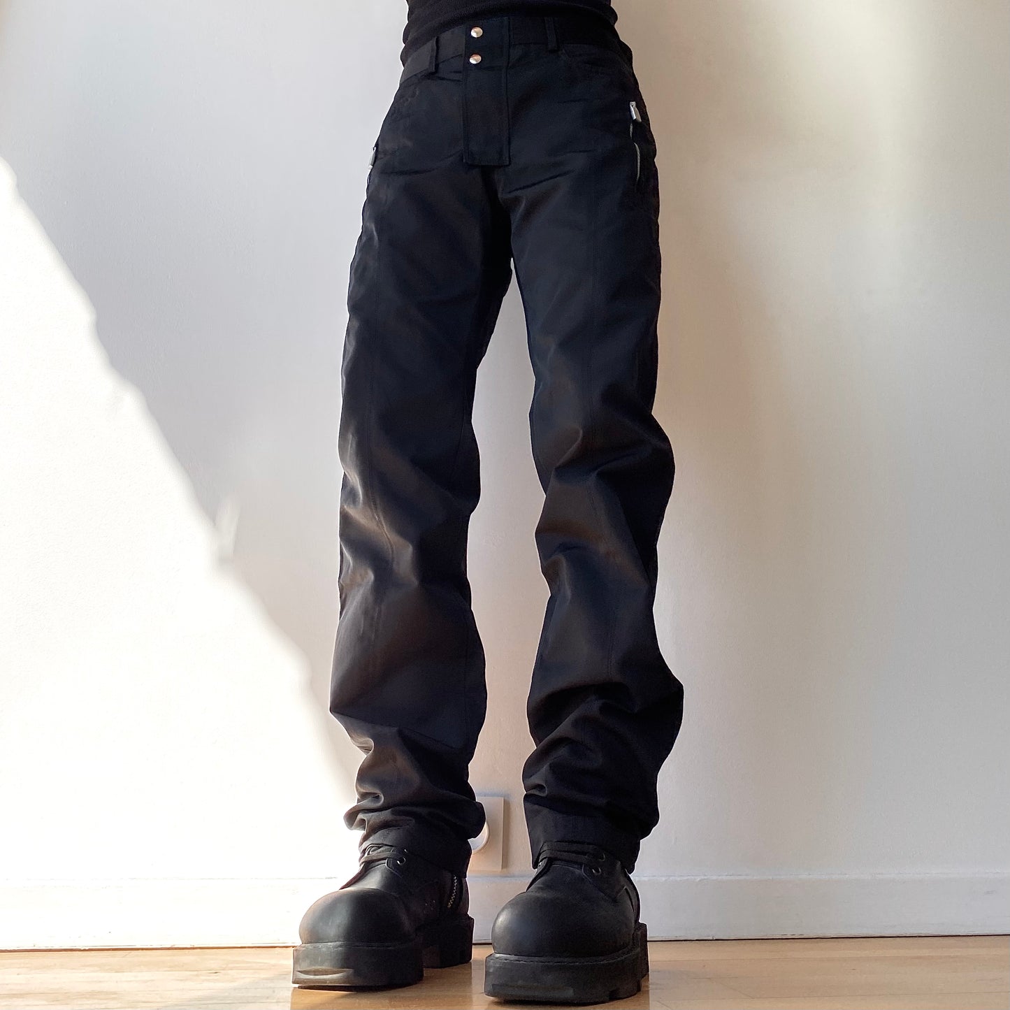 Alyx S/S 2022 Black Nylon Moto Pants