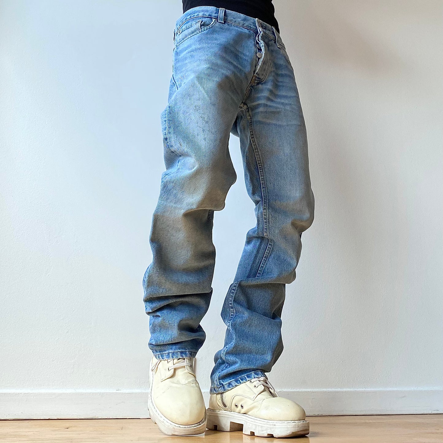 Helmut Lang 1990 Painter Denim Jeans