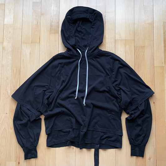 Rick Owens A/W 2021 "Hustler" Double-Layered Hoodie