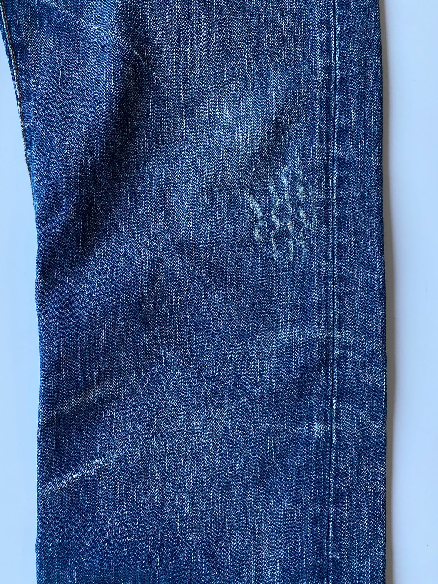 Dior Homme 2003 Clawmark Denim Jeans