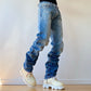 Dior Homme S/S 2007 Spider Web Denim Jeans