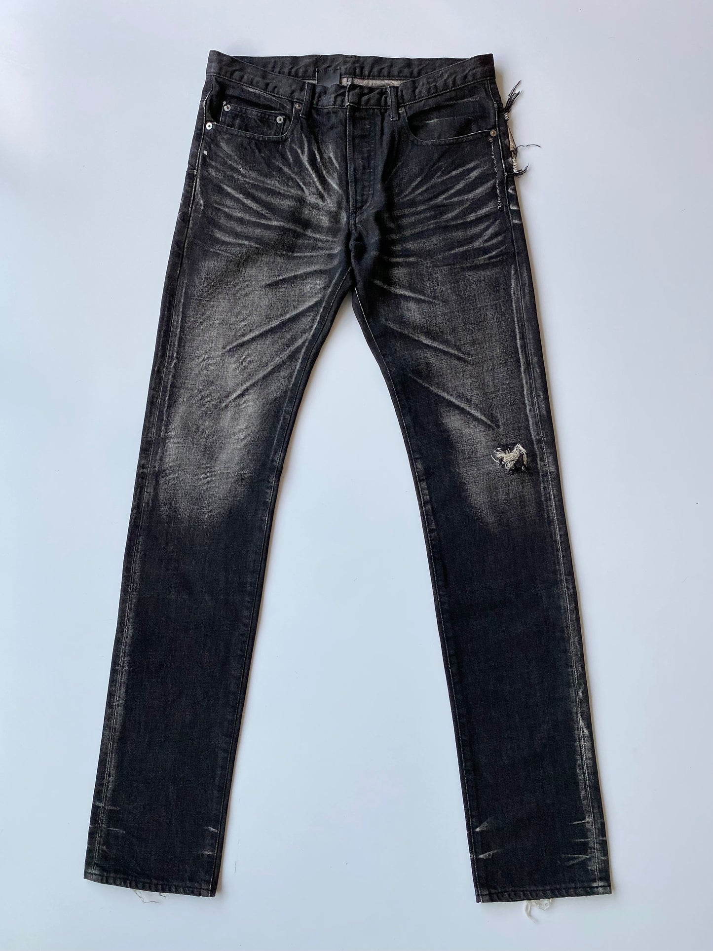 Dior Homme S/S 2003 « Follow Me » Clawmark Denim Jeans