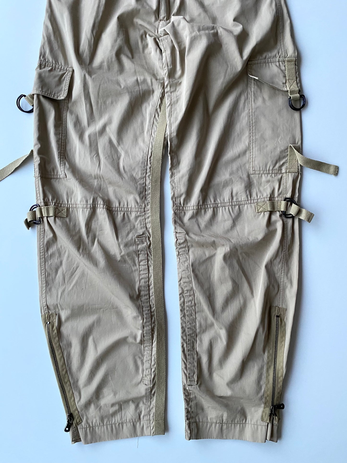 Dolce & Gabbana 2003-2004 Parachute Buckles Cargo Pants