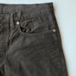 Dior Homme 2000 Dark Chocolate Cotton Denim Jeans