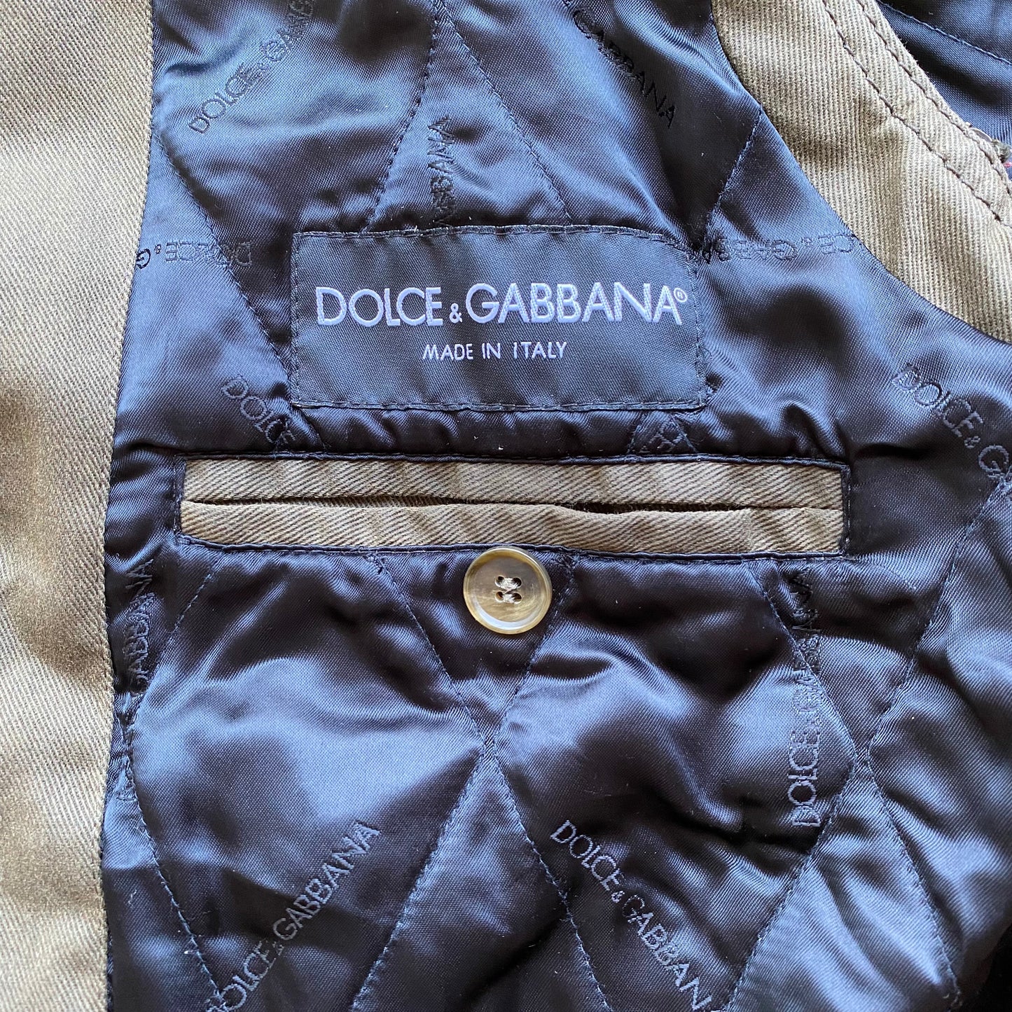 Dolce & Gabbana A/W 2003 Parachute Detachable Flight Jacket