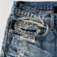 Dior Homme S/S 2007 Spider Web Denim Jeans