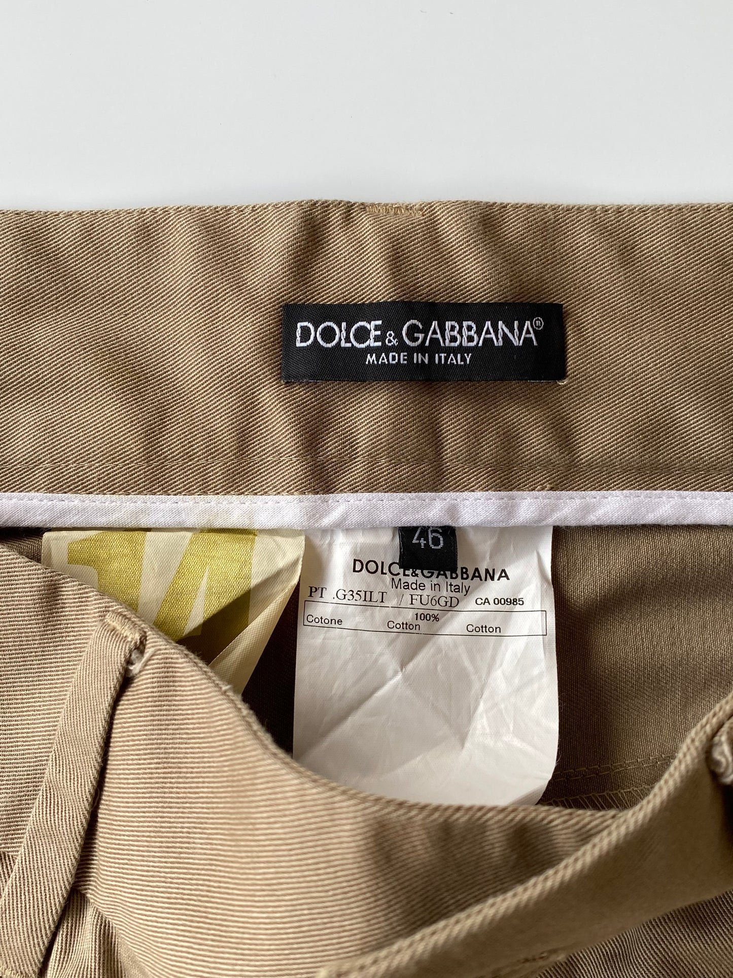 Dolce & Gabbana 2000 Archives Moto Technical Pants
