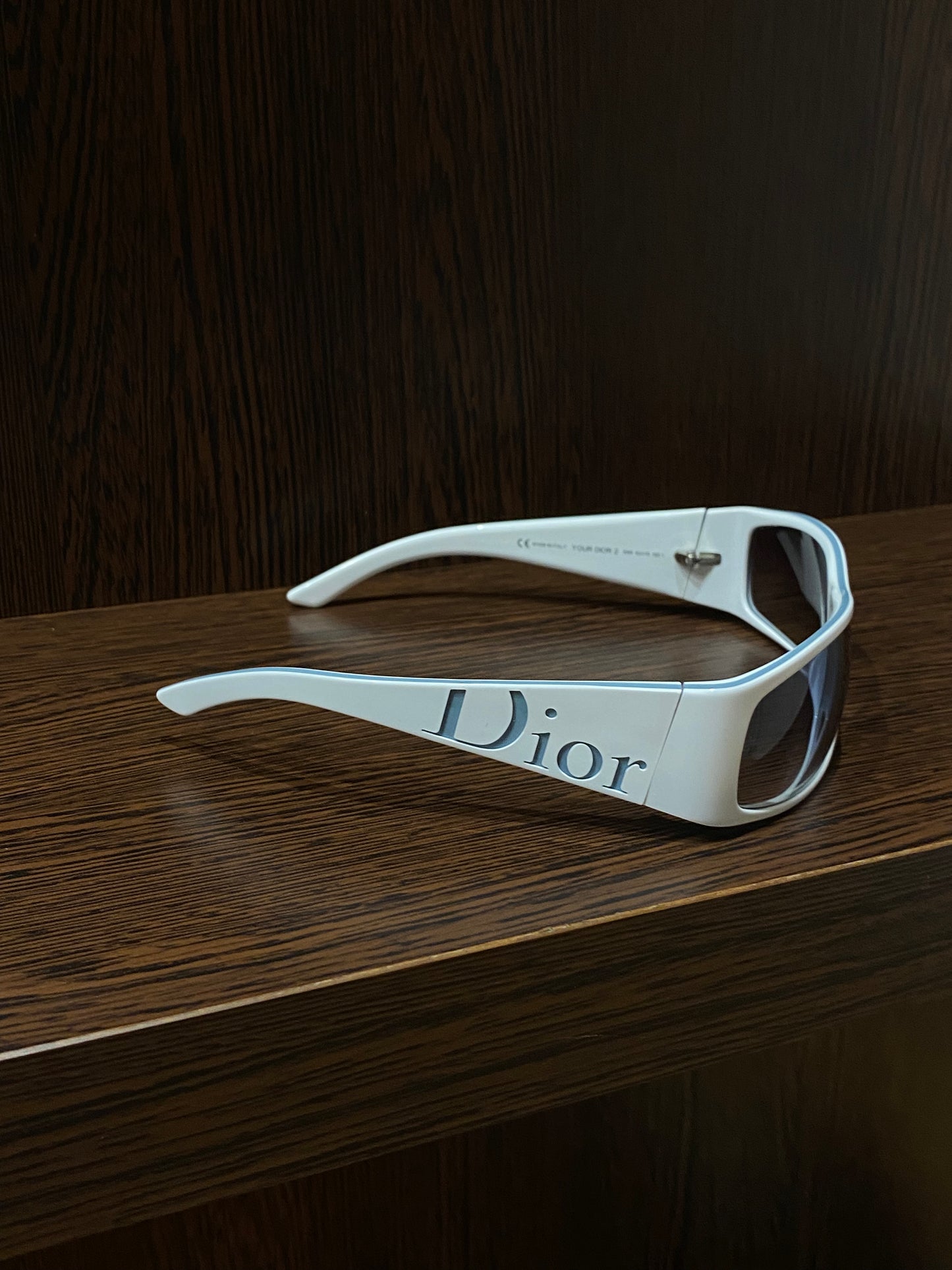 Dior 2000 « Your Dior » White Frame Sunglasses