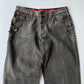 Dolce & Gabbana 2003-2004 Baggy Charcoal Denim Jeans