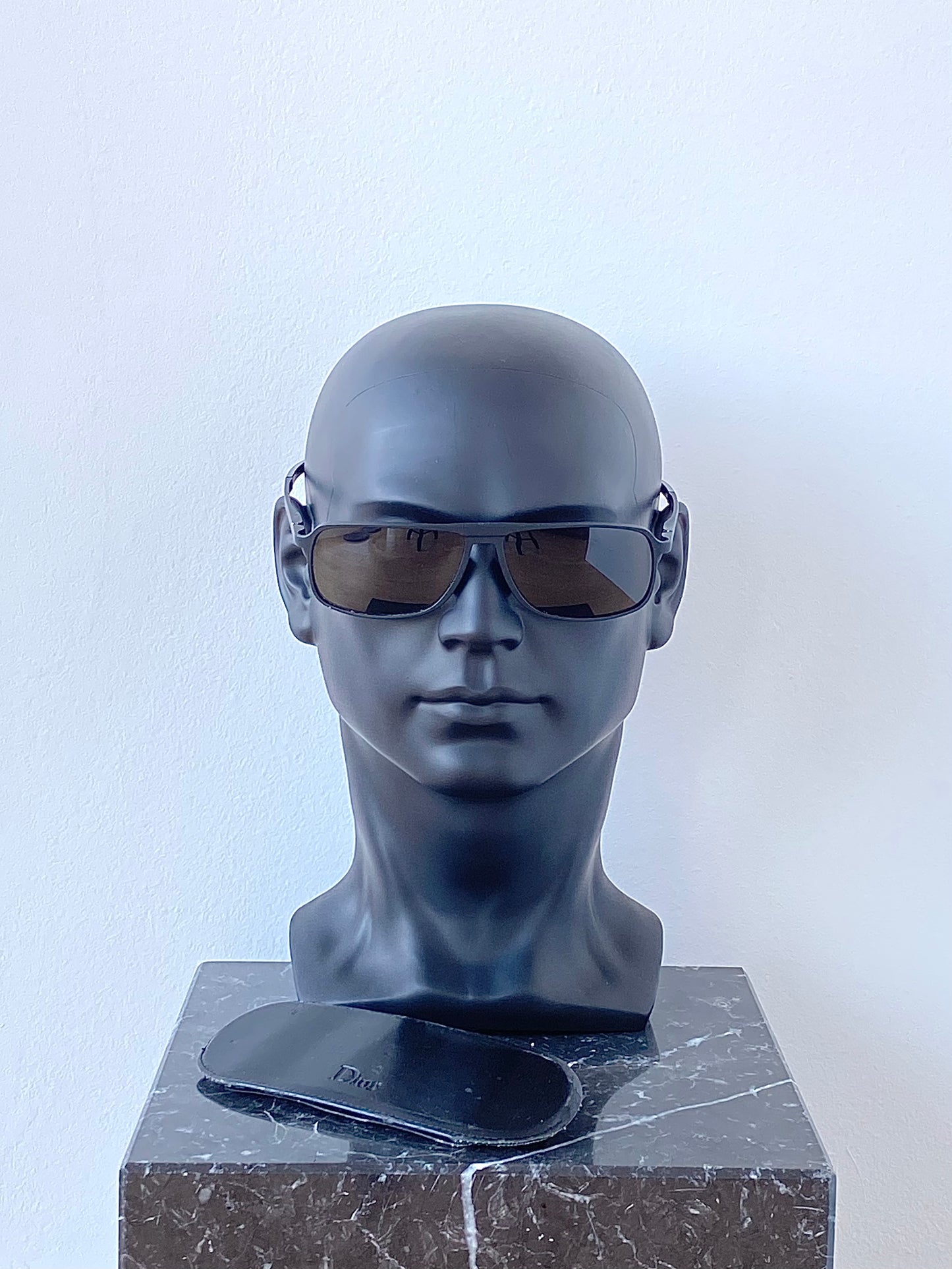 Dior Homme 2000 « Aluminium » Black/Brown Sunglasses