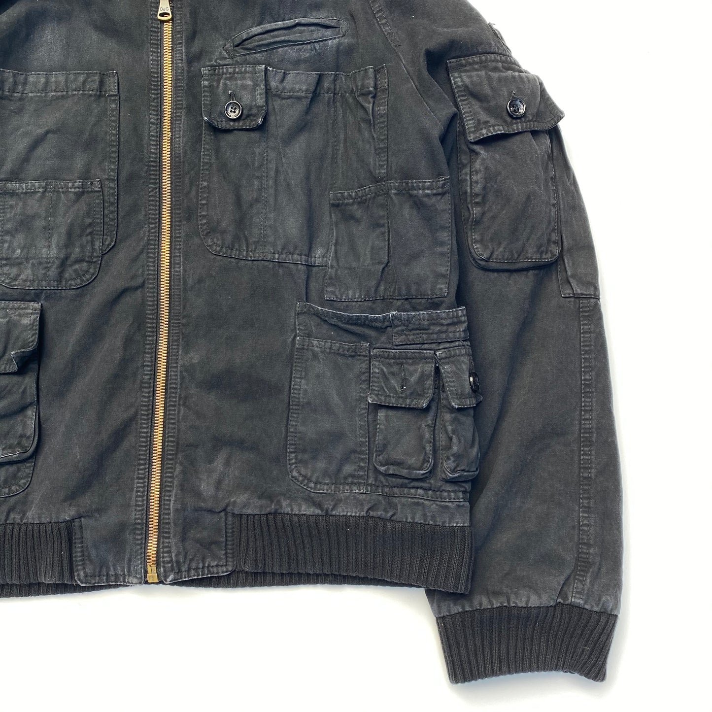 Dolce & Gabbana 2003-2004 Cargo Bomber Jacket