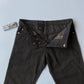 Dior Homme 2000 Dark Chocolate Cotton Denim Jeans