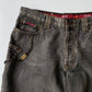 Dolce & Gabbana 2003-2004 Baggy Charcoal Denim Jeans